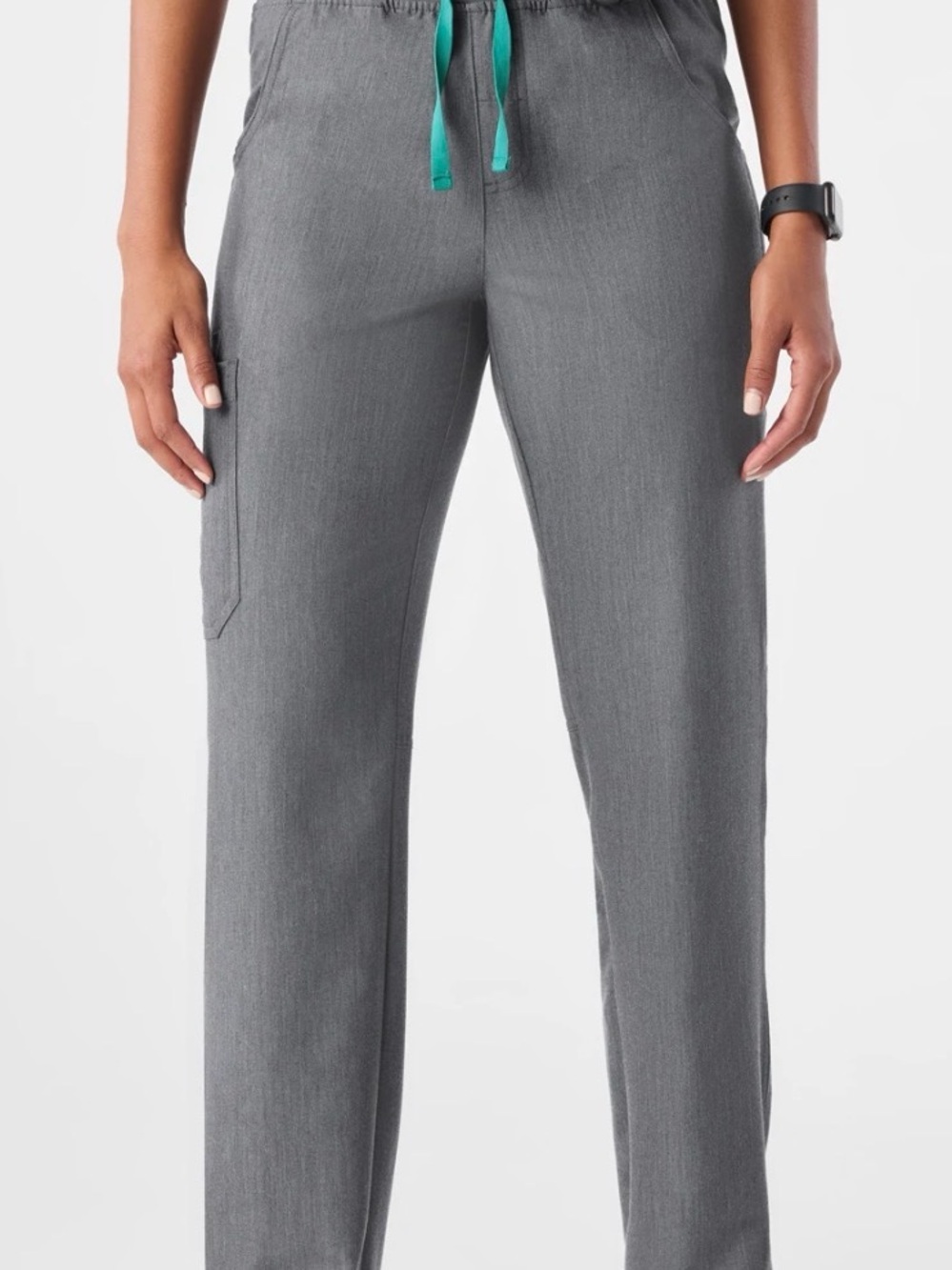 FIGS Kade Straight-Leg Scrub Pant- Graphite - Picture 2 of 4